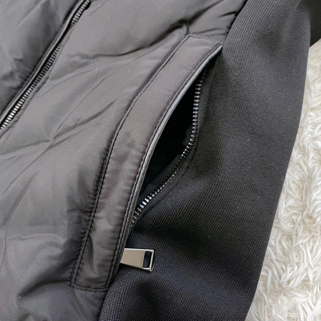 新品✨️ZARA ザラ 美シルエット グレーダックダウンジャケット シームレス M