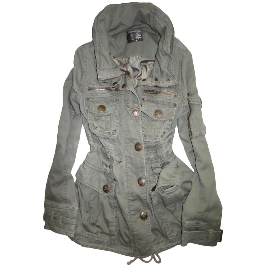 ジャケット・アウター archive military jacket 00s gimmick y2k