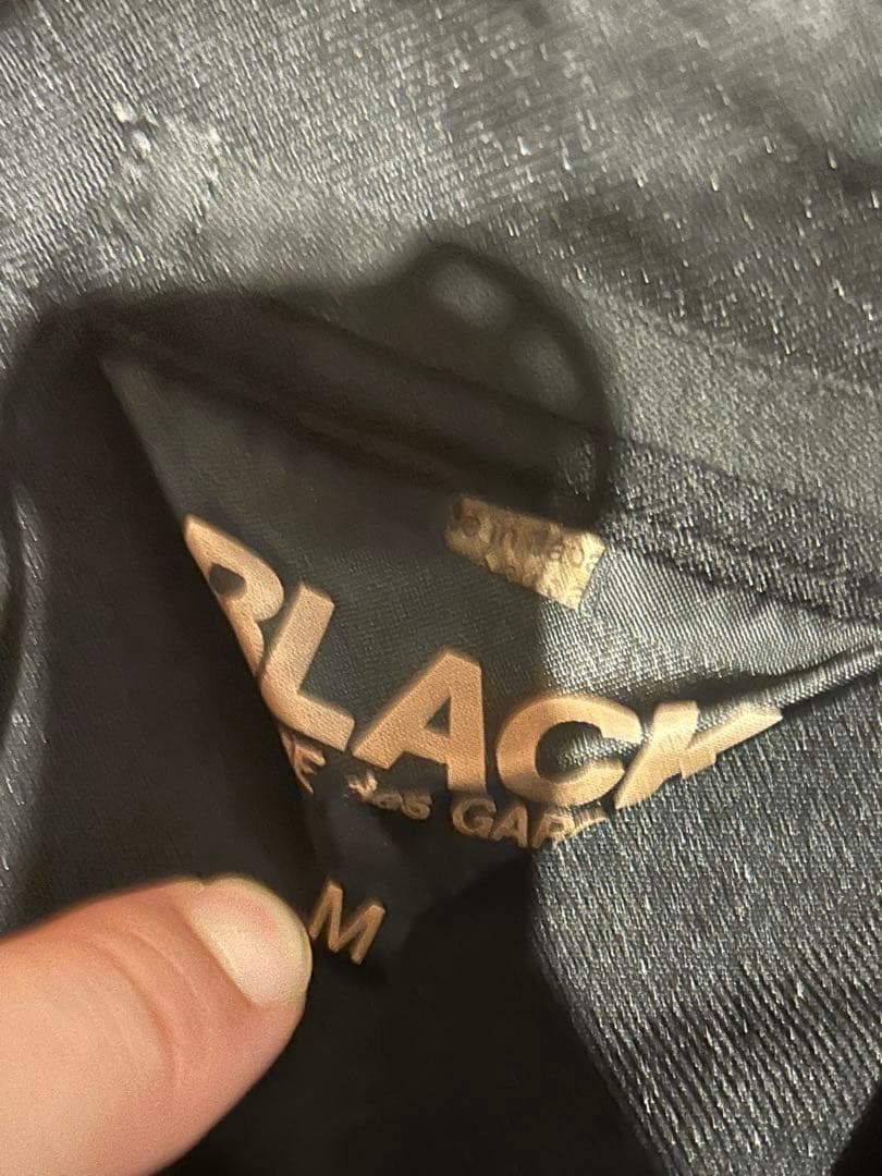 ブラックコムデギャルソンチャイナジャケット Mサイズ