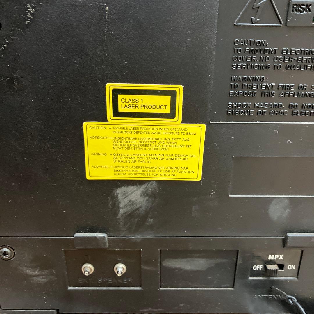 D-1 レトロ CD カセット ラジオ レコードプレーヤー一体型コンポ