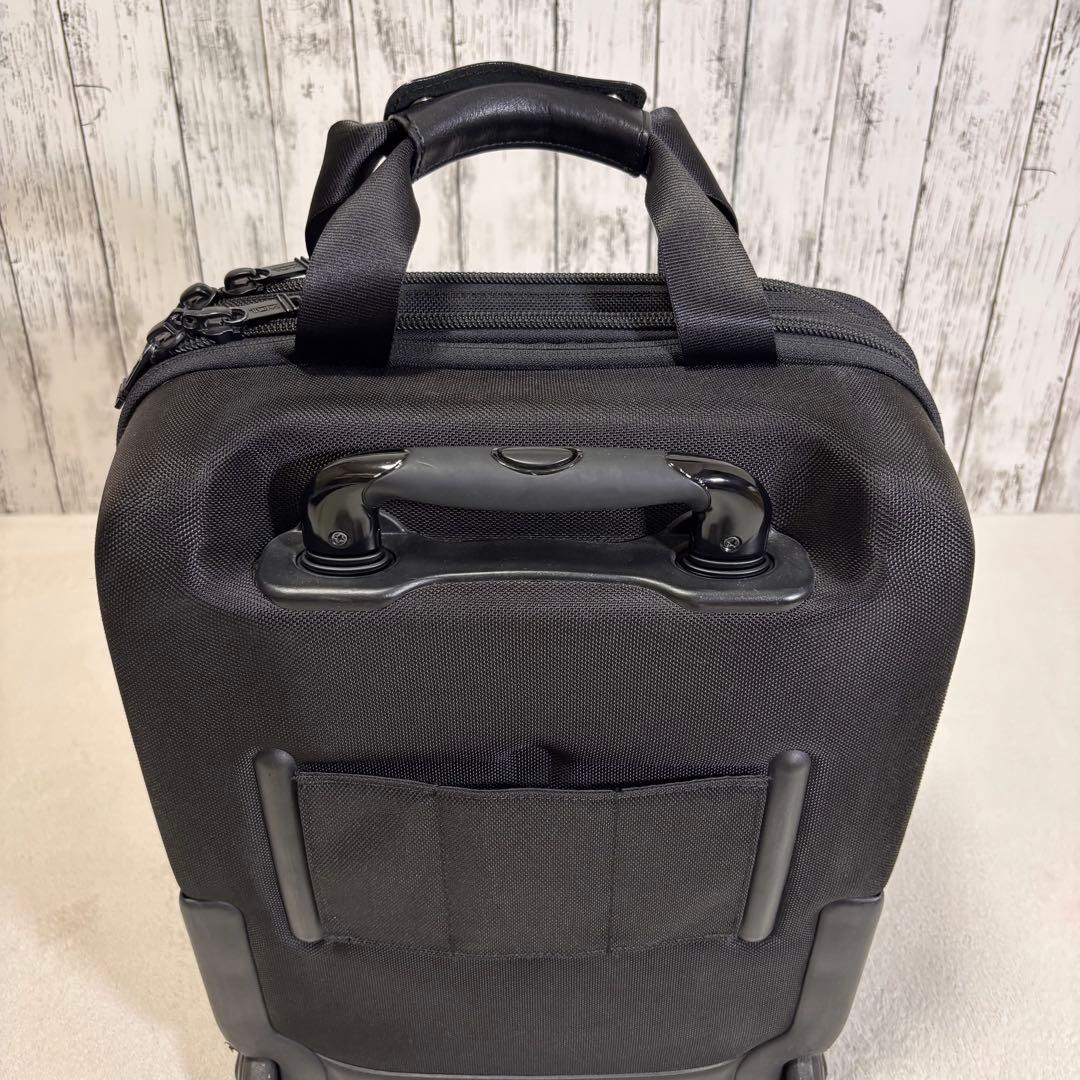 TUMI PCポーチ付き キャリーケース トラベルバッグ 2輪 出張 タイヤ良好