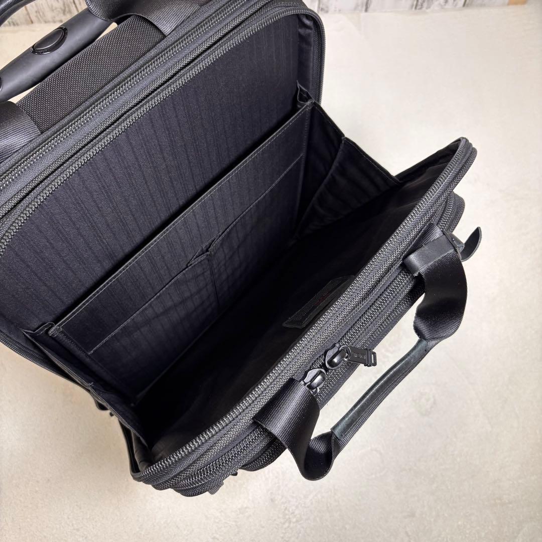 TUMI PCポーチ付き キャリーケース トラベルバッグ 2輪 出張 タイヤ良好