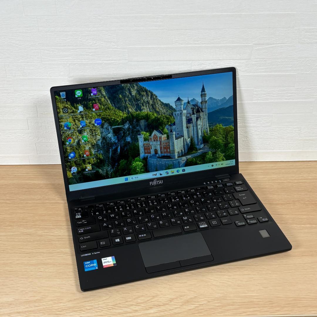 富士通　11世代i5　ノートパソコン　Windows11　SSD　オフィス　07