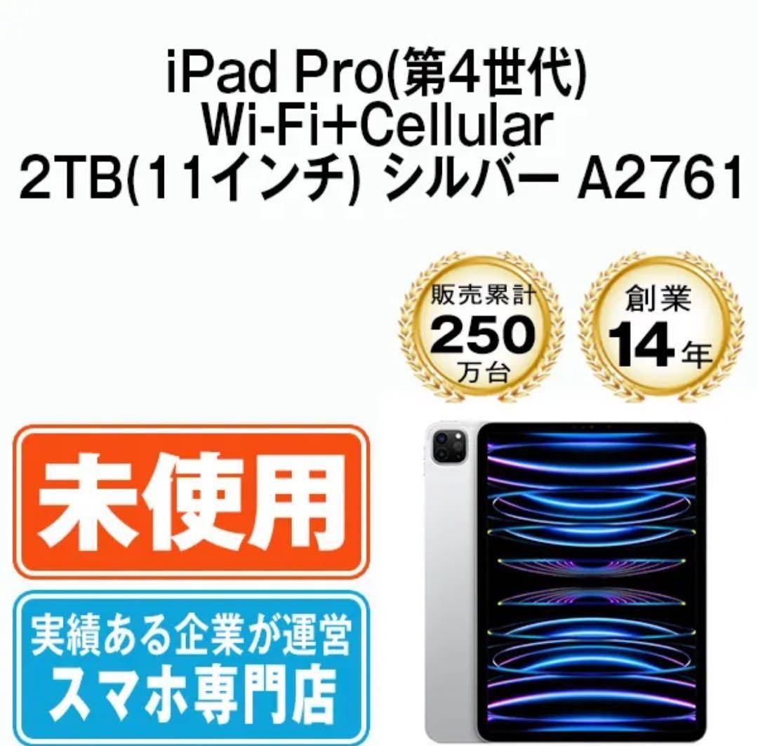 【新品】11インチiPad Pro 2TB Wi-Fi+セルラー 本体