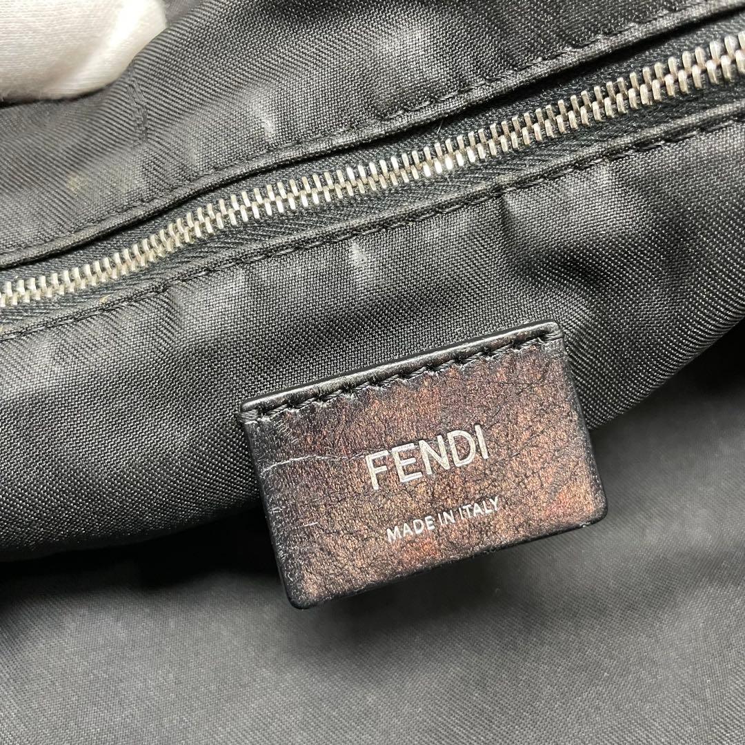ま*a様 FENDI モンスター　バグズ　トートバッグ ブラック