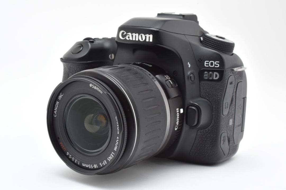 スマホ転送OK⭐️Canon EOS 80D 標準レンズセット USM 元箱付き