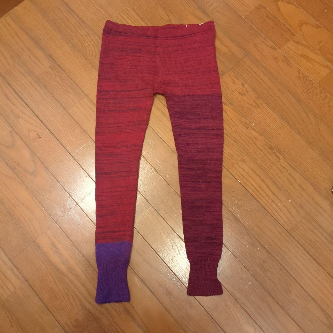 赤紫グラデーション スパッツ