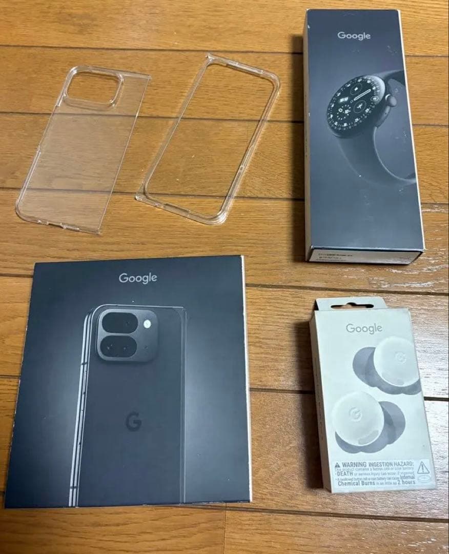 スマートフォン本体 GooglePixel 9ProFold & Watch4 & BudsPro2