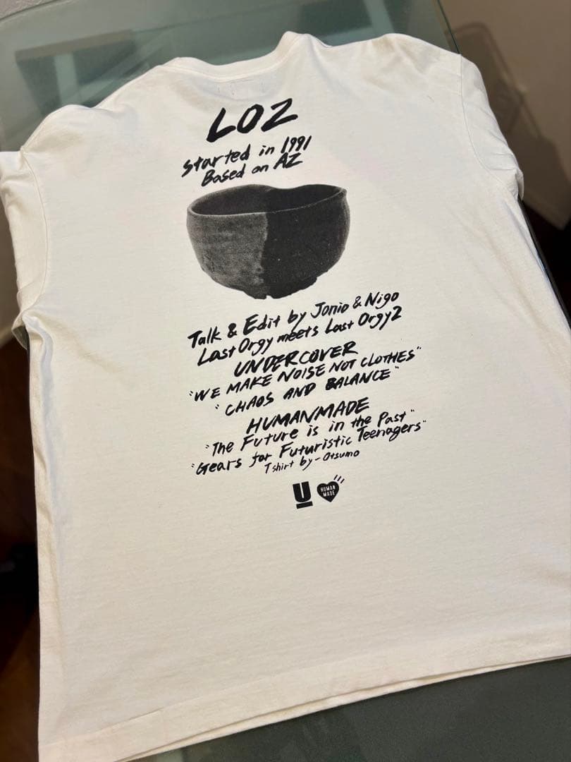 希少UNDERCOVER×HUMAN MADE コラボ長袖シャツ XLサイズ