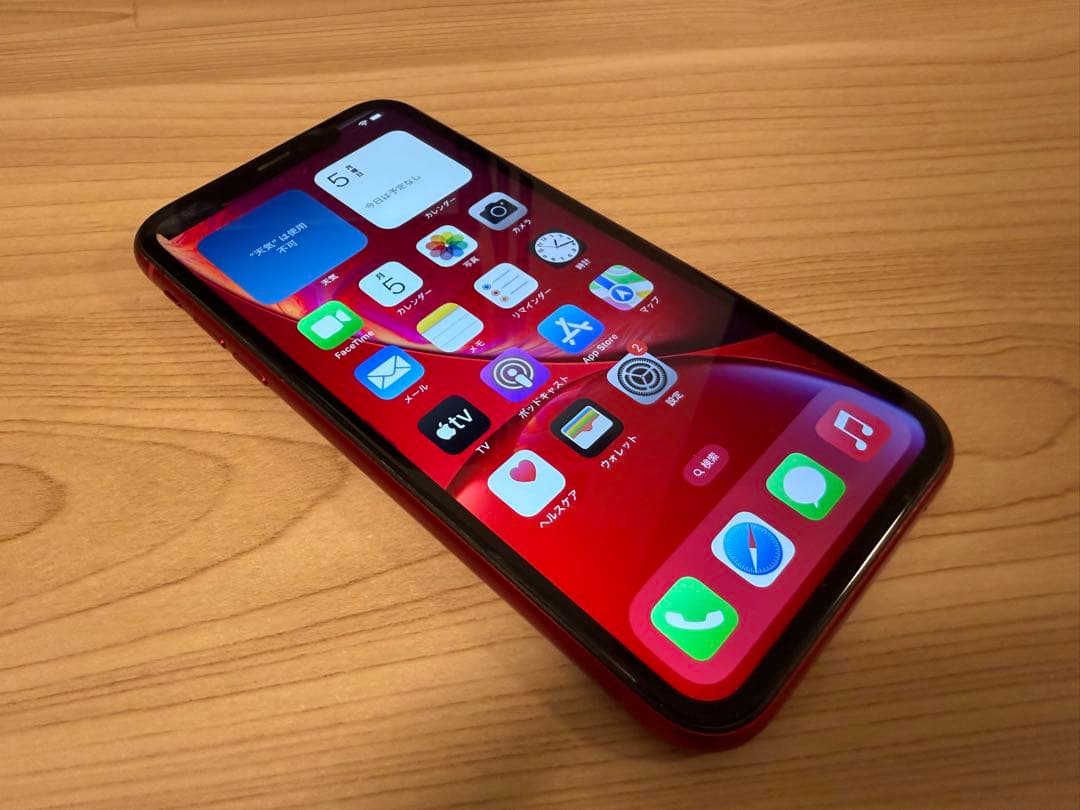iPhone XR 128GB レッド SIMフリー
