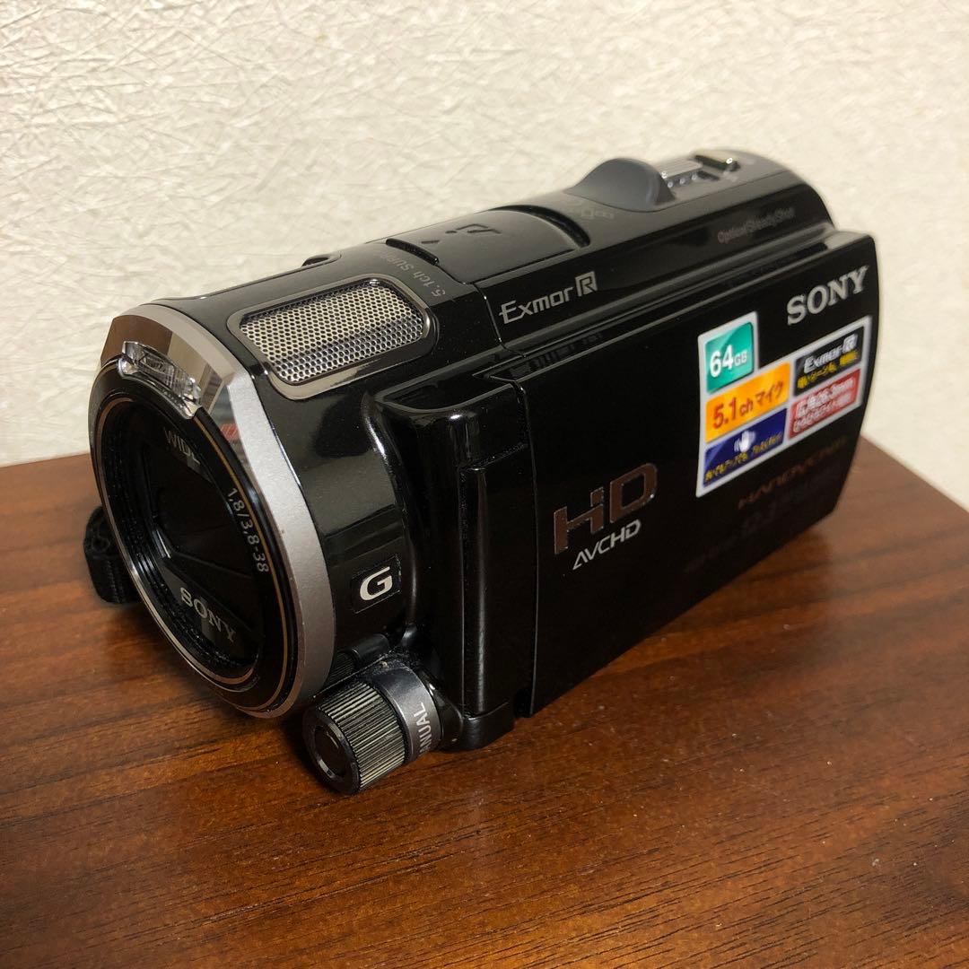 美品 SONY HDR-CX560V ナイトショット GPS搭載 ビデオカメラ
