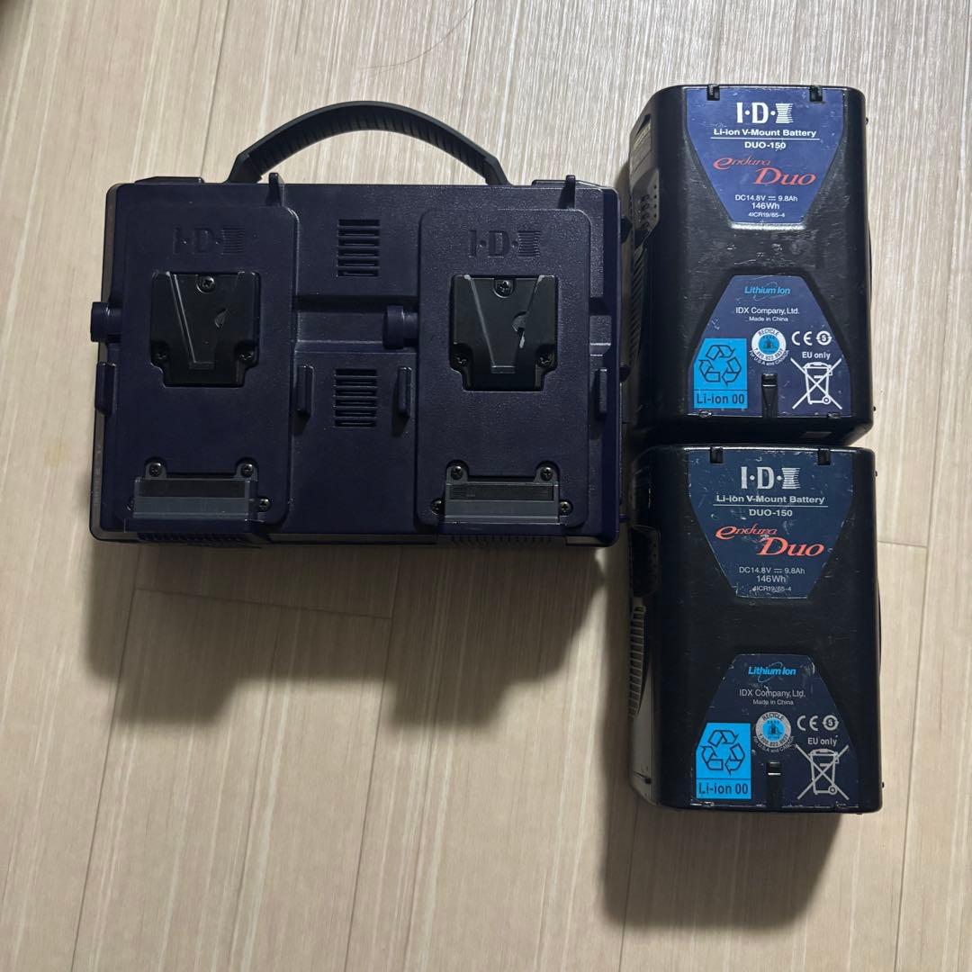 IDX VL-2Plus Vマウントバッテリー 2連チャージャー duo-150