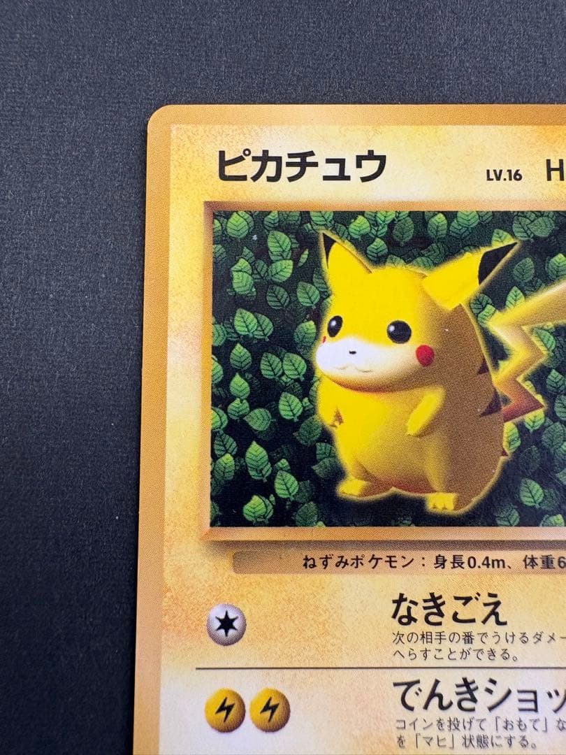 旧裏 ピカチュウ 光沢あり コロコロ プロモカード エラー