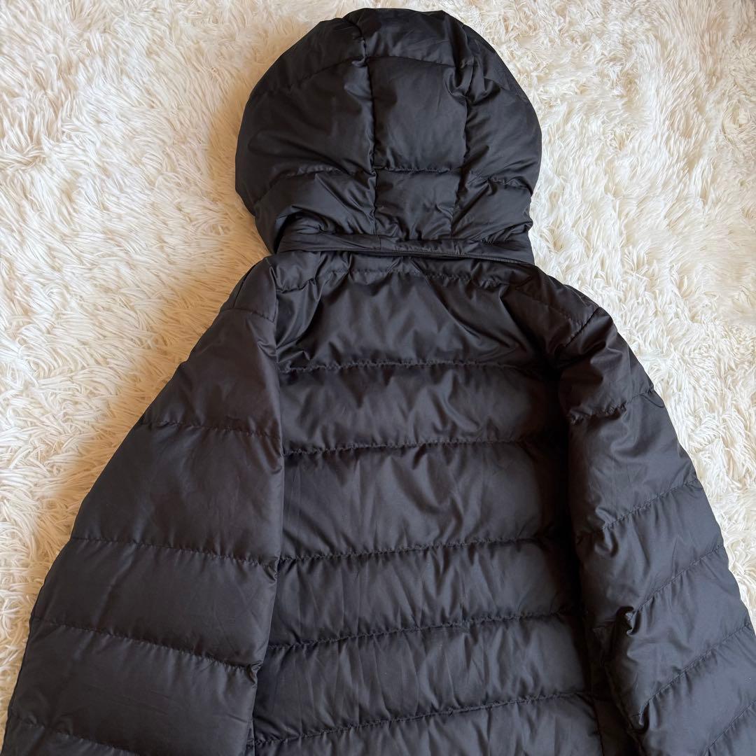 mont-bell モンベル トラベルダウン ロングコート Lサイズ 黒 旅行