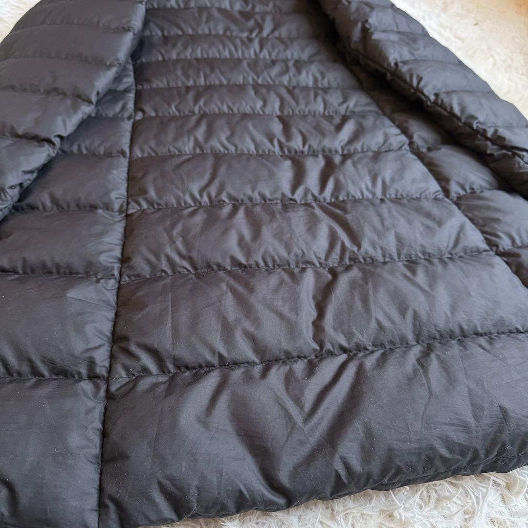 mont-bell モンベル トラベルダウン ロングコート Lサイズ 黒 旅行