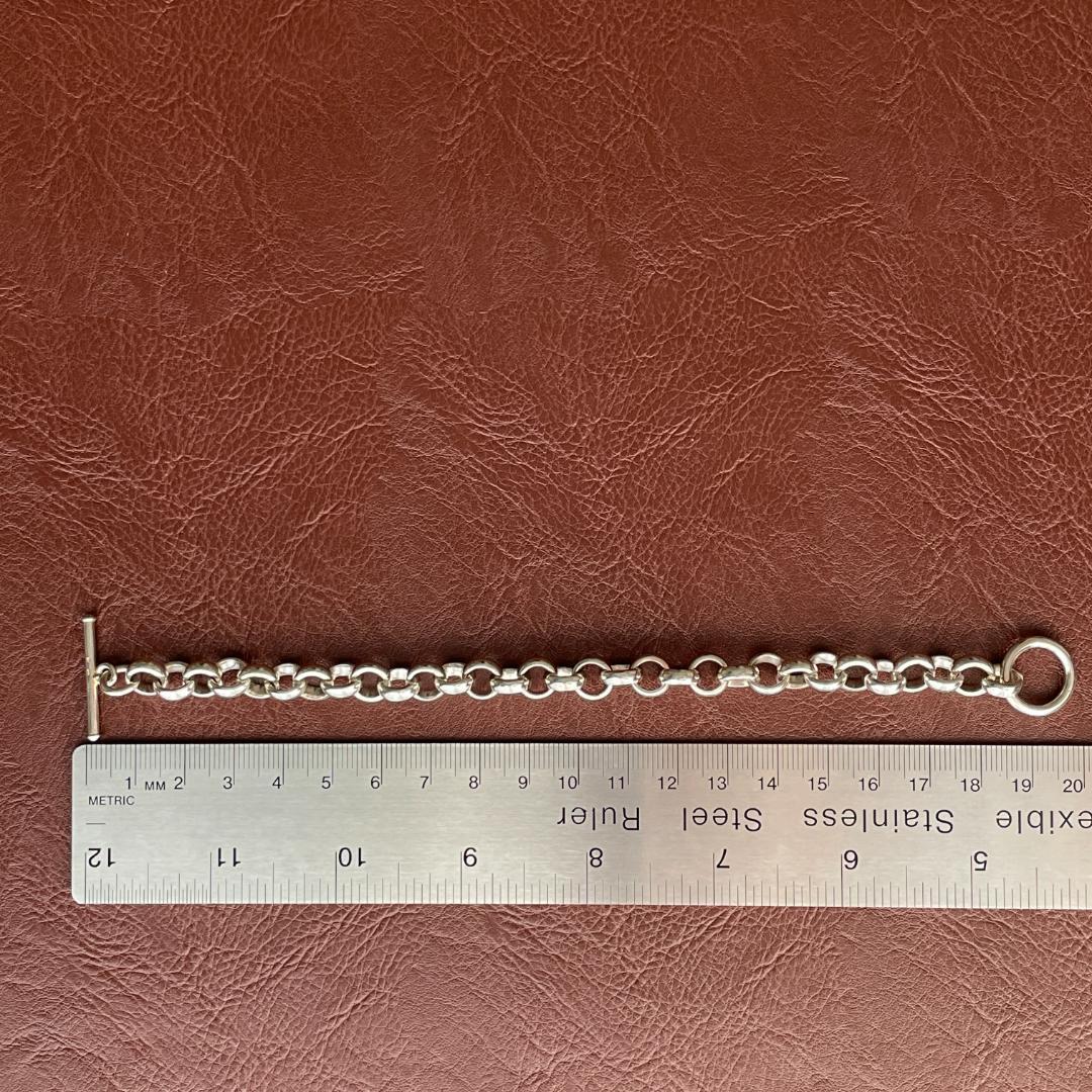 ヴィンテージ ブレスレット メンズ メキシコ製 シルバー925 ロロチェーン