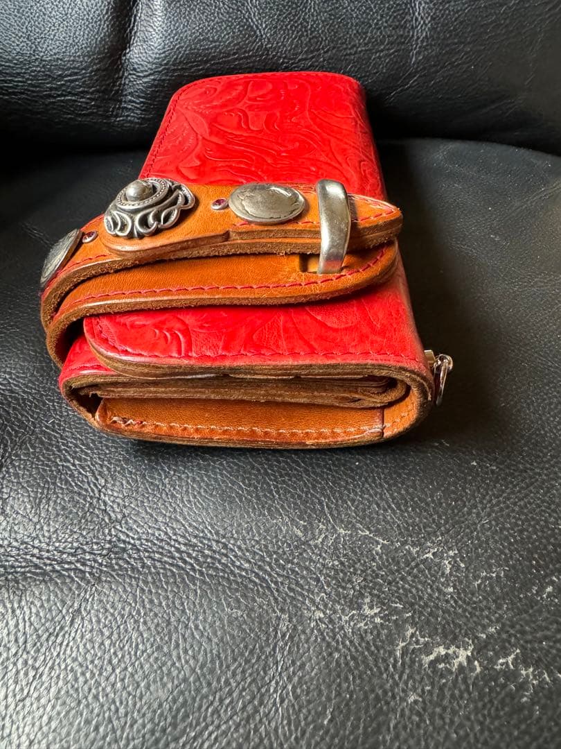 アルズニ　長財布　ペイズリー　ライダース美品　本日の昼迄