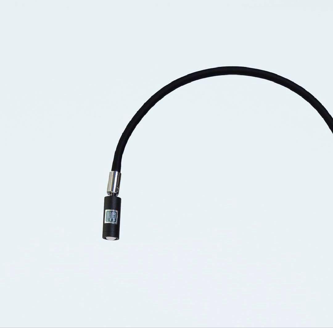 松風ledライト/ブラック（グルーカバー付き）