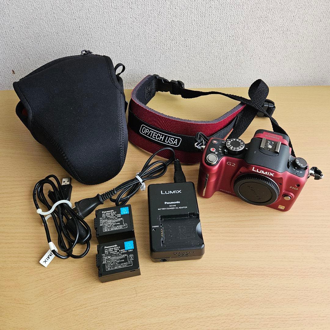 Panasonic ミラーレス一眼カメラ LUMIX　DMC-G2