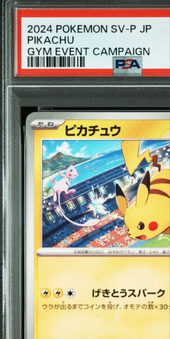 PSA10 連番ピカチュウ プロモ げきとうスパーク 120 197 ⑪