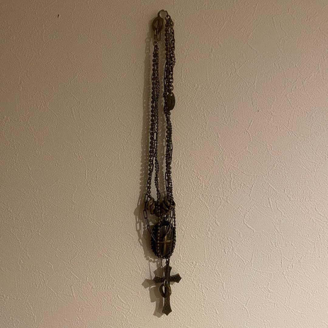最終価格【Gunda】最高傑作Genesis期 Cross Necklace