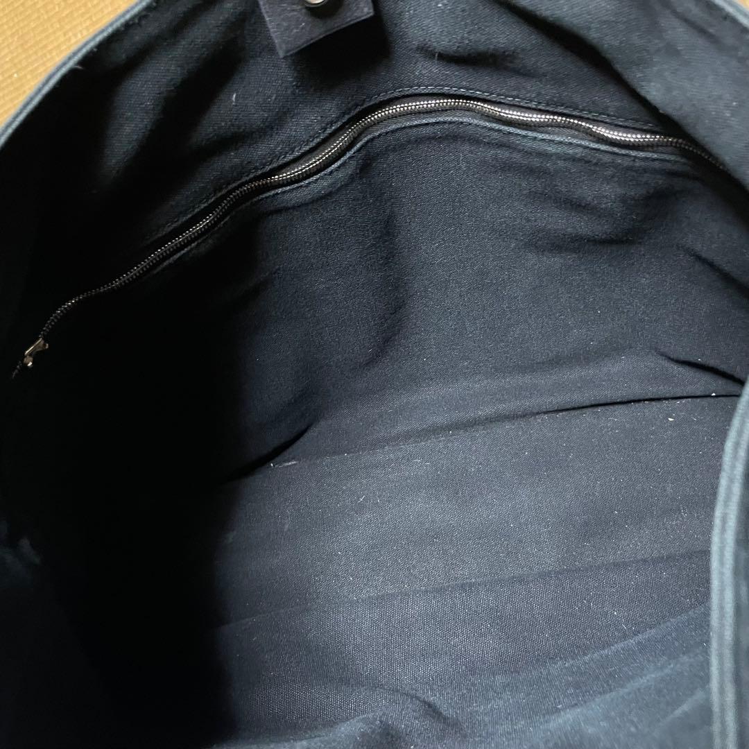 HERMES エルメス トロカホリゾンタルMM キャンバス トートバッグ