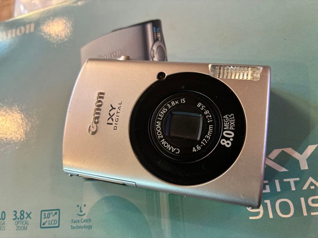Canon IXY DIGITAL 910 IS コンデジ 平成レトロ 動作品