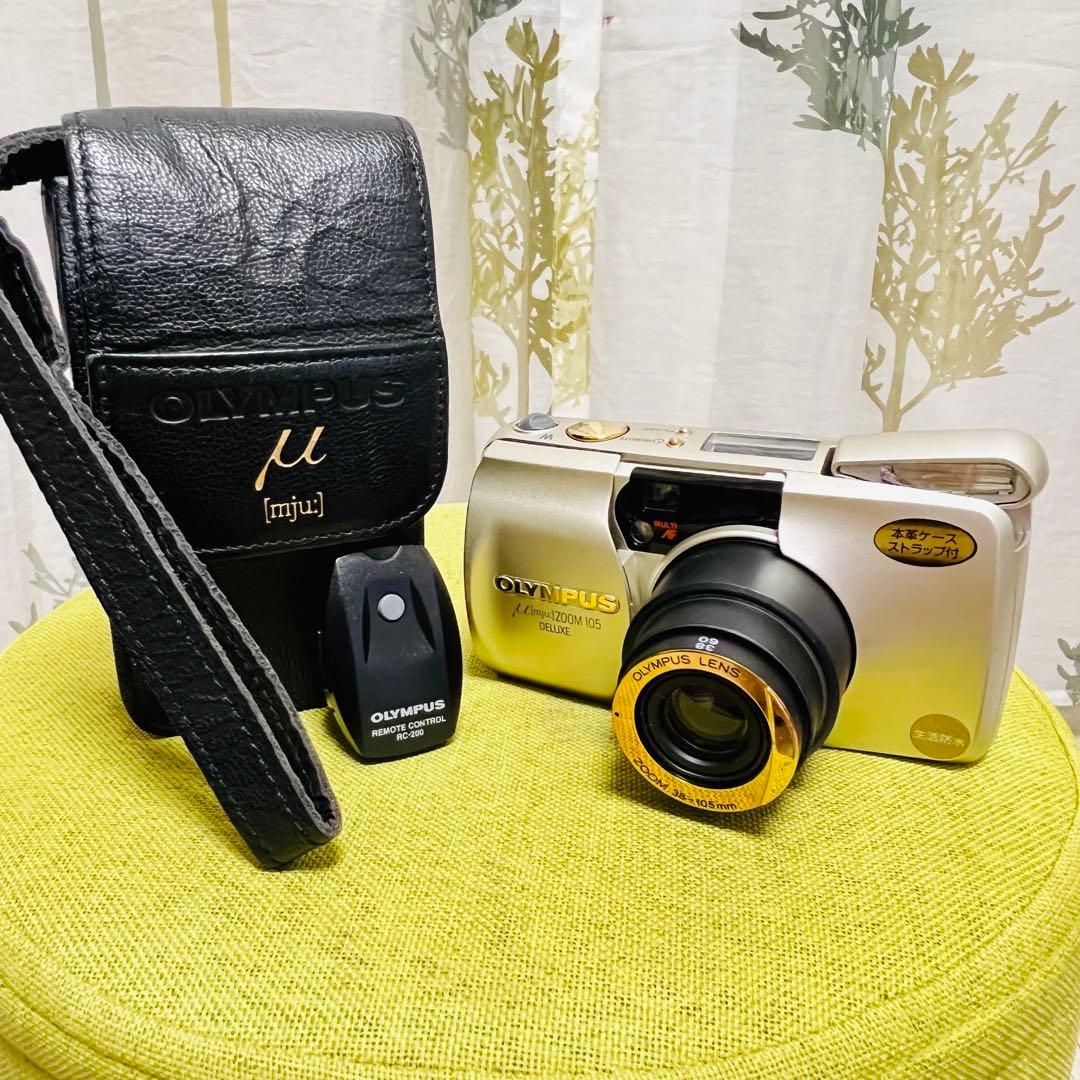 Olympus オリンパス μ mju ZOOM105 デラックス 完動品