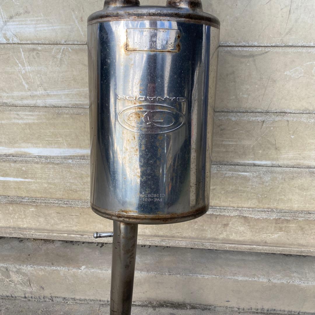 早い者勝ち！30プリウス ガナドール　ステンレス ダブルマフラー