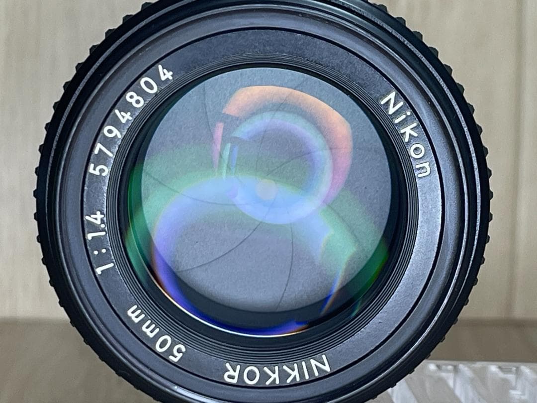 【美品】Nikon Ai-s NIKKOR 50mm F1.4 ニコン