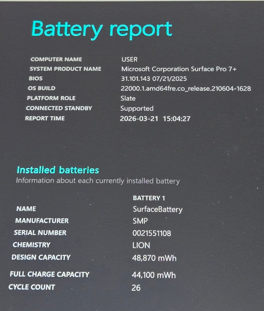 Windowsタブレット本体 surface pro7+ / i5 / 8G / 256GB