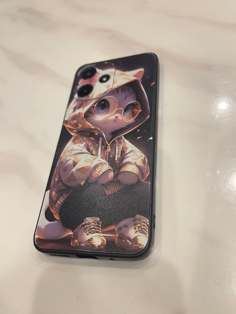 Redmi 12 5G 256GBモデル ミッドナイトブラック 画面割れあり