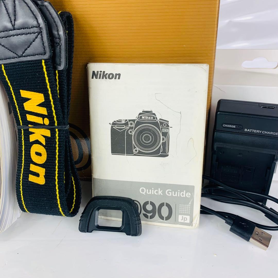 【美品】Nikon ニコン D90 デジタル一眼レフカメラ ボディ　回数4755