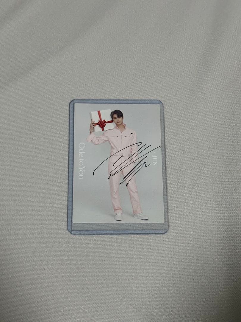 SEVENTEEN Ode to You ジュン　直筆サイン入りトレカ