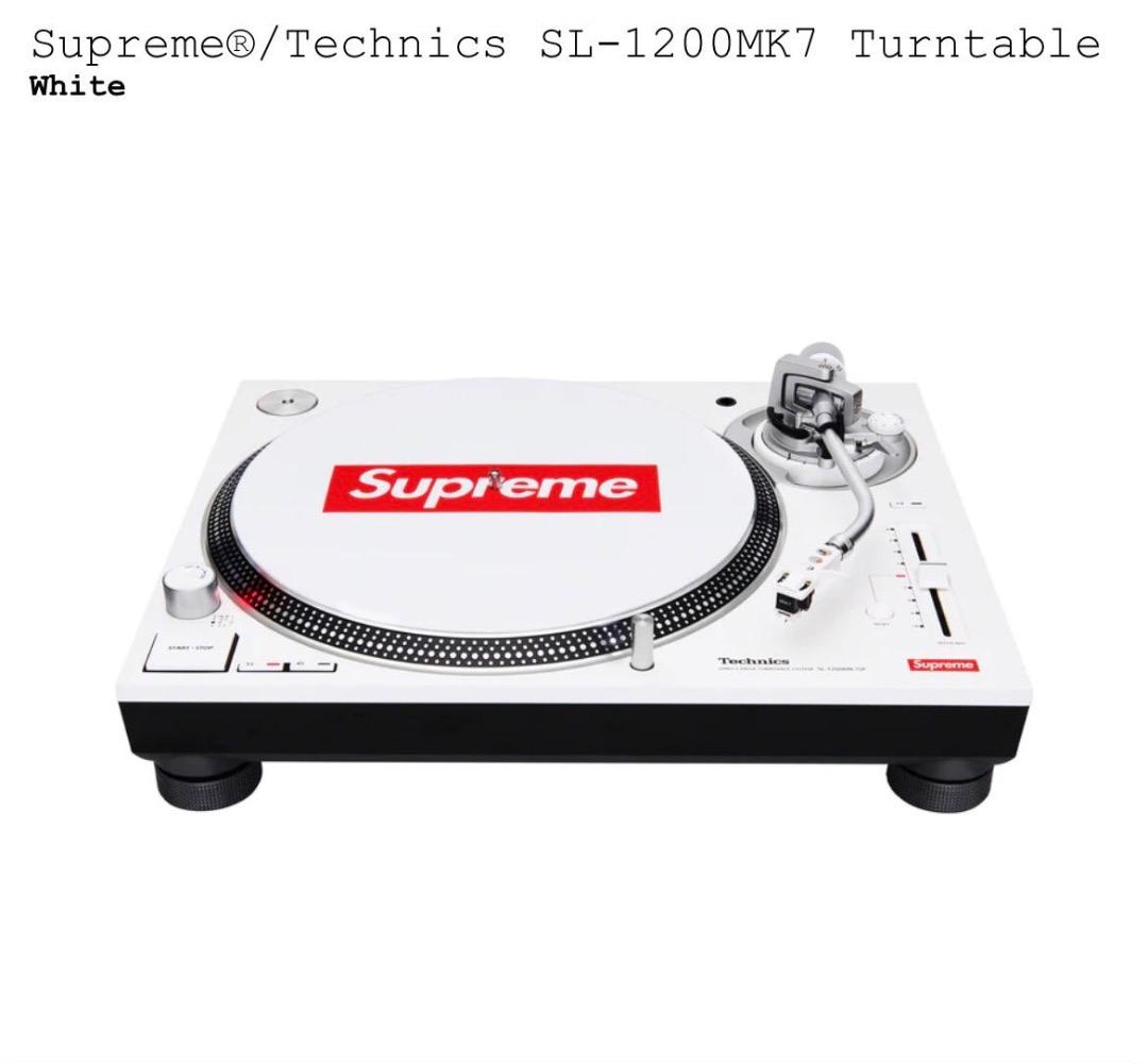 新品未使用 Supreme Technics SL-1200MK7