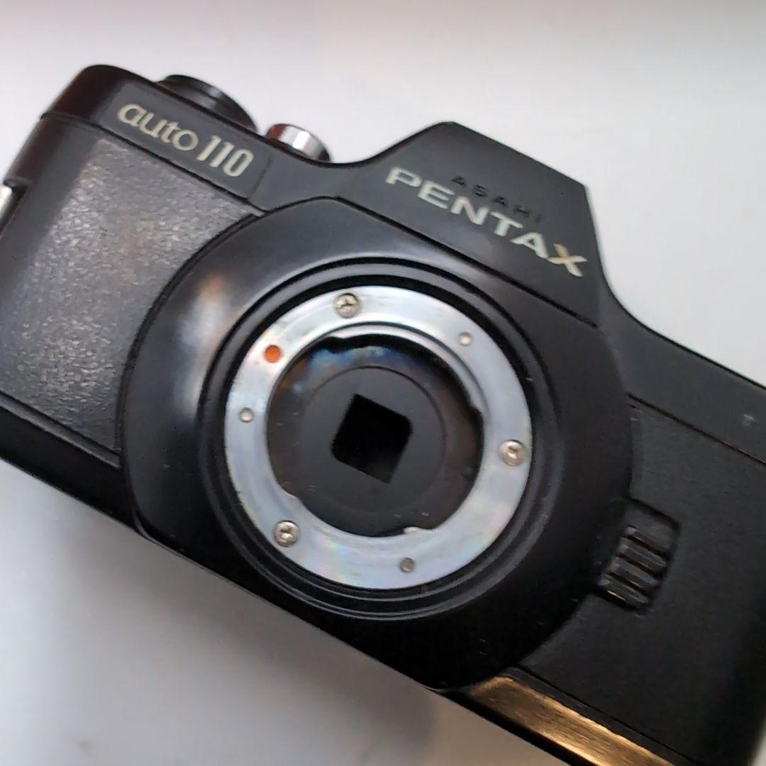 動作確認済PENTAX auto 110 フィルムカメラ 24mm F2.8付き