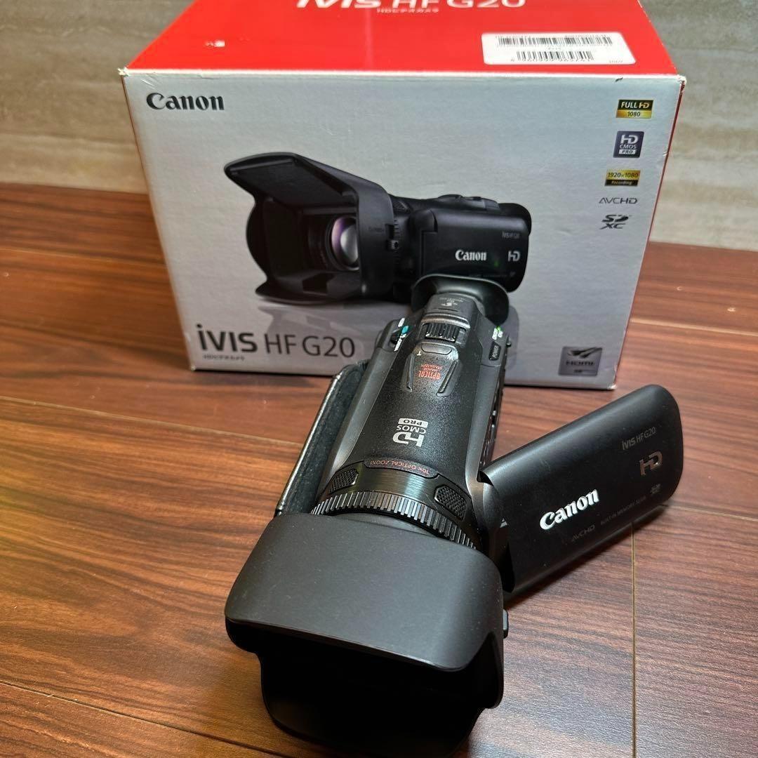 Canon IVIS フルハイビジョンビデオカメラ HF G20 2461