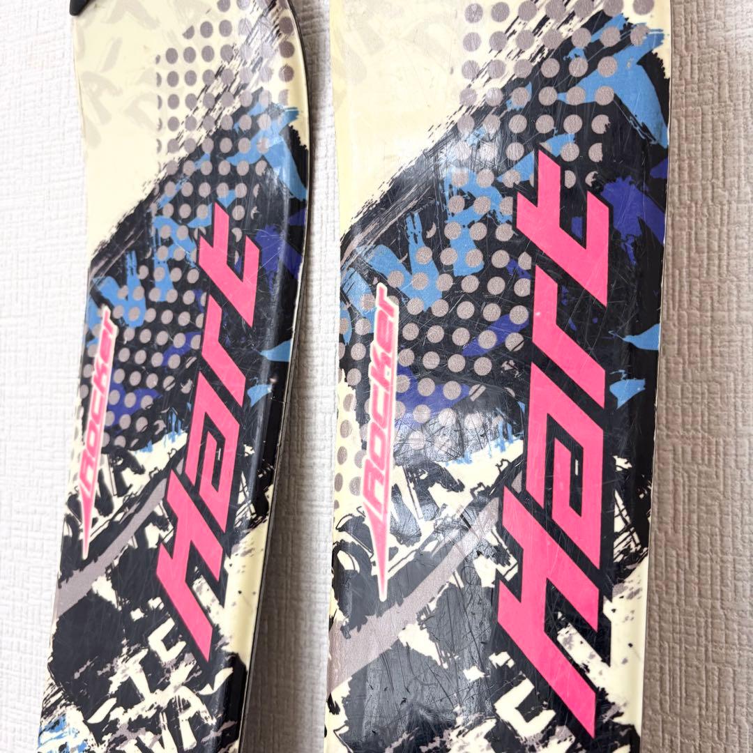 ■送料無料■ハート HEAD ■女性用スキーセット■板140靴23.5