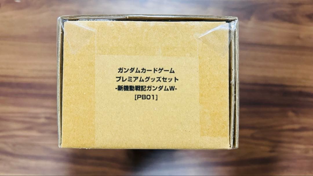ガンダムカードゲーム　プレミアムグッズセット　新機動戦記ガンダムW