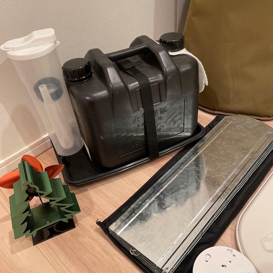 コロナ 灯油ストーブ ANOBA ケース など一式冬キャンプセット