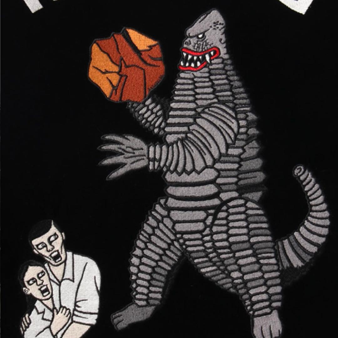 パンクドランカーズレッドキングスカジャン、 リバーシブル