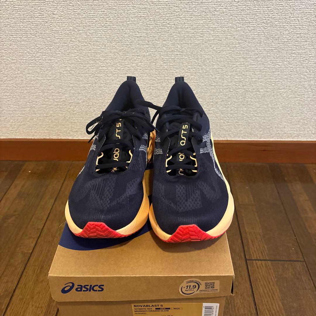 その他 asics novablast5 wide 27.5