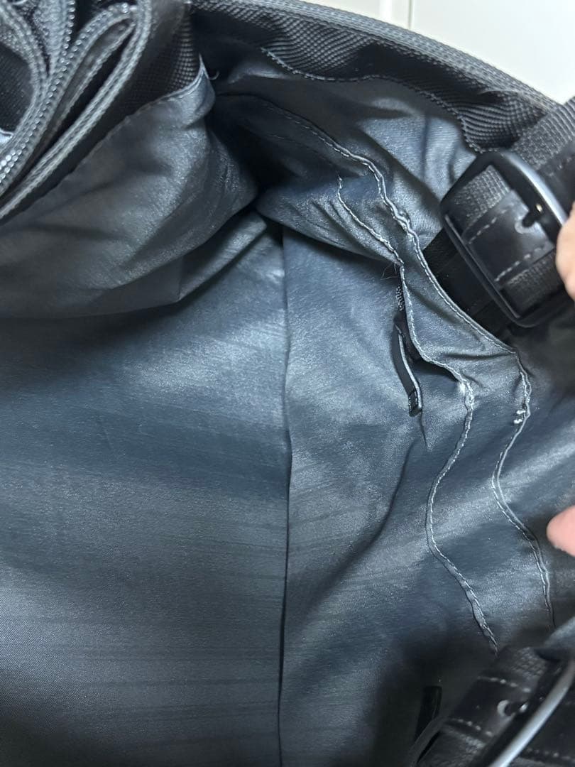 TUMI トートバッグ トゥミ PC収納 バリスティックナイロン 本革 レザー