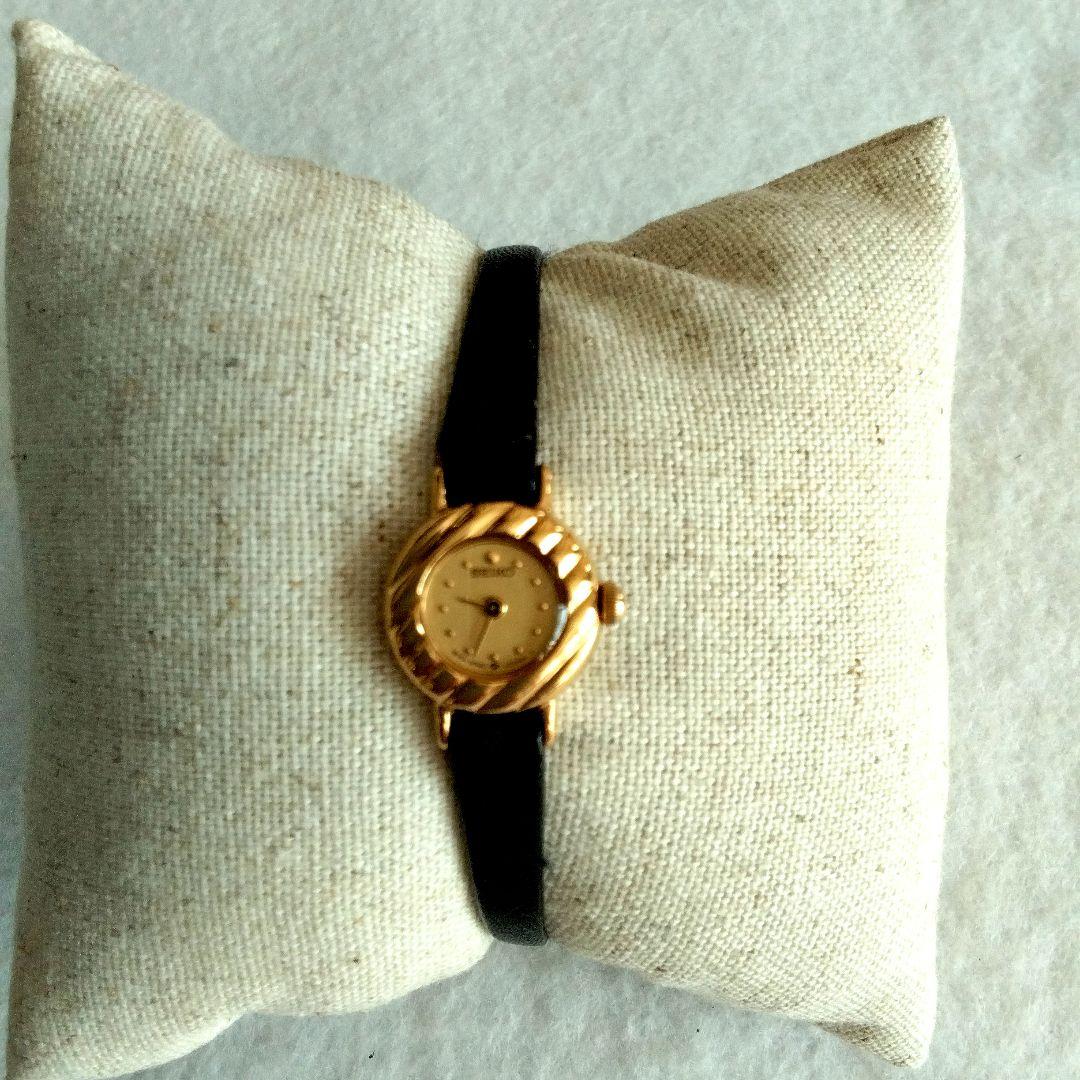 【SEIKO▪希少▪レア】レディース 腕時計 クォーツ ゴールドダイヤル