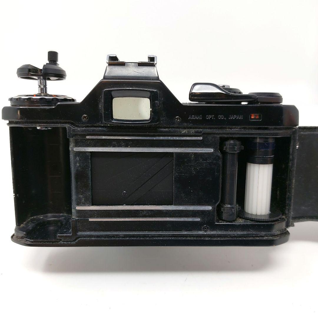 【完動品】美品 PENTAX ME ブラックボディ レンズ PLフィルター付