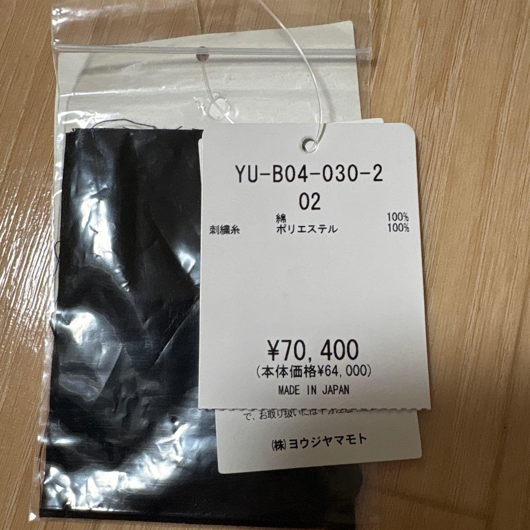 Y's ブラック 刺繍入り長袖シャツ　 サイズ2