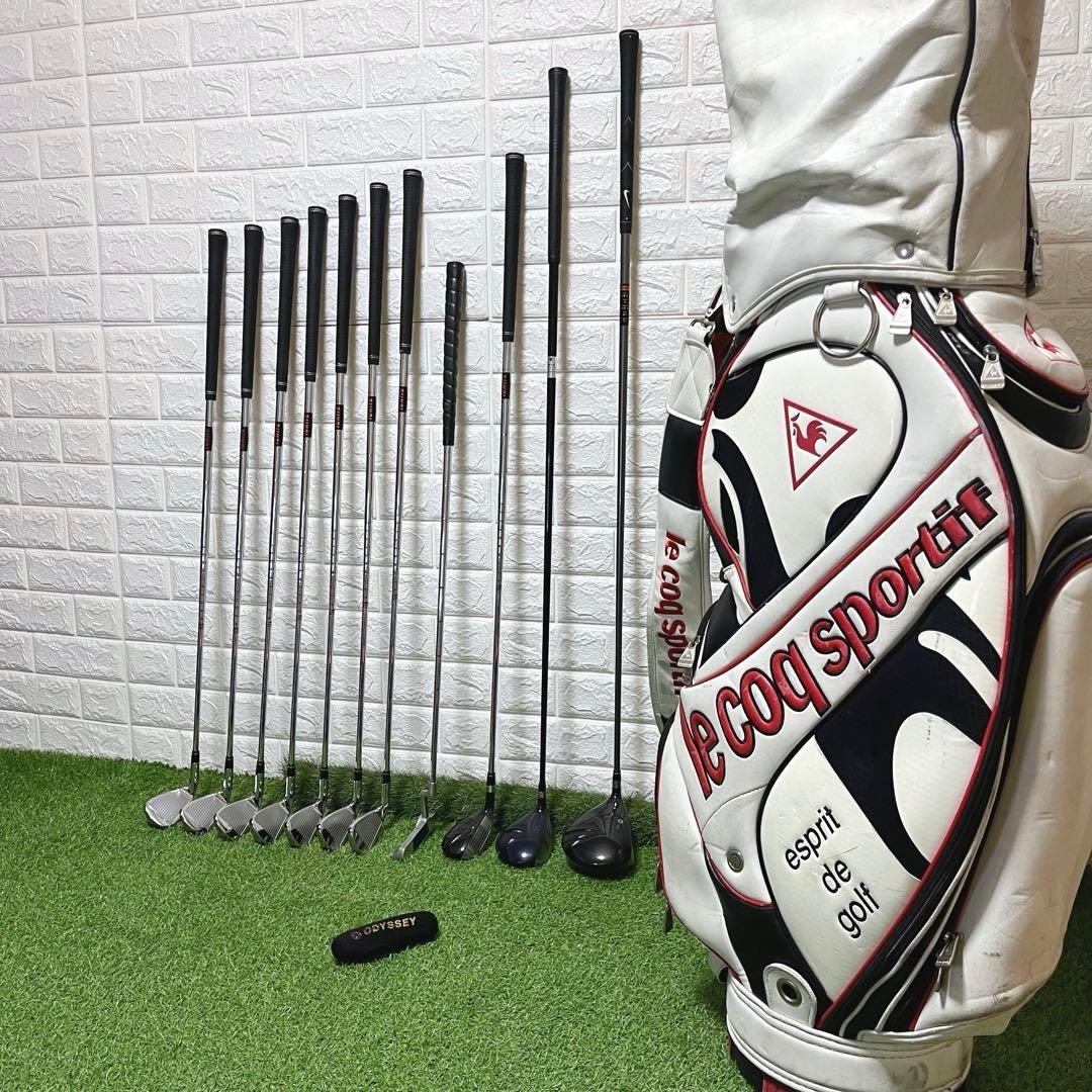 美品 ナイキ ODYSSY 初心者オススメ メンズゴルフクラブ11本セット