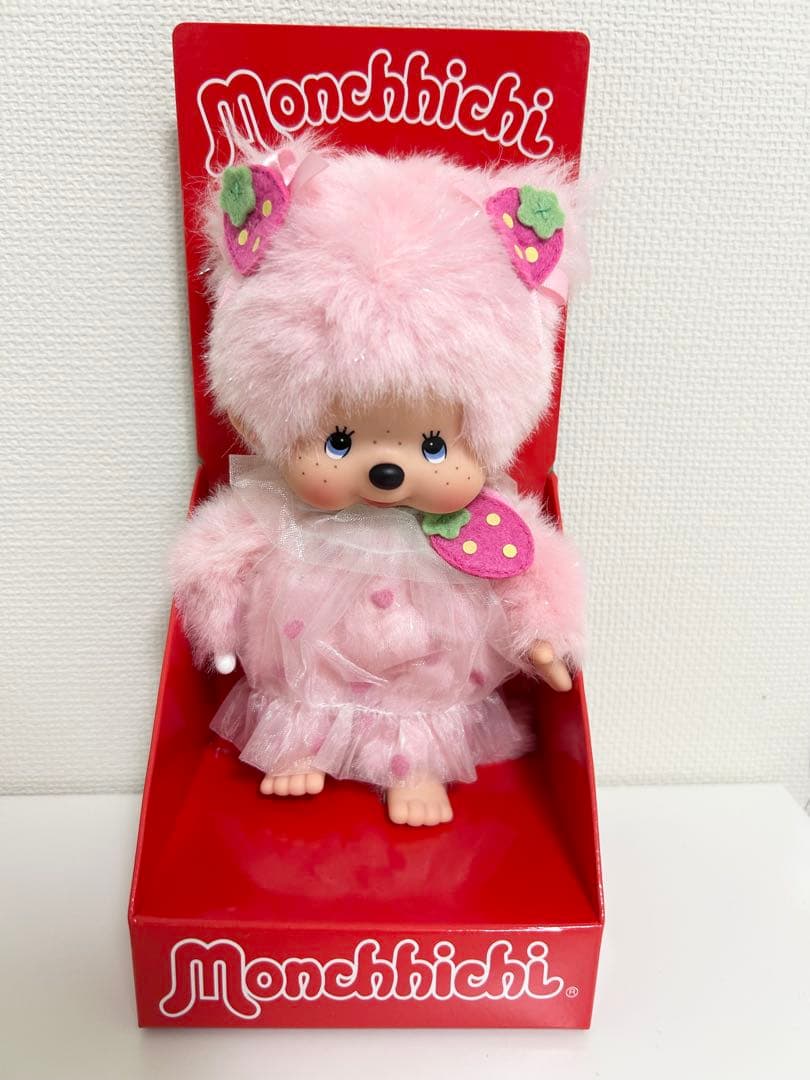 海外限定　モンチッチ　ストロベリーハート