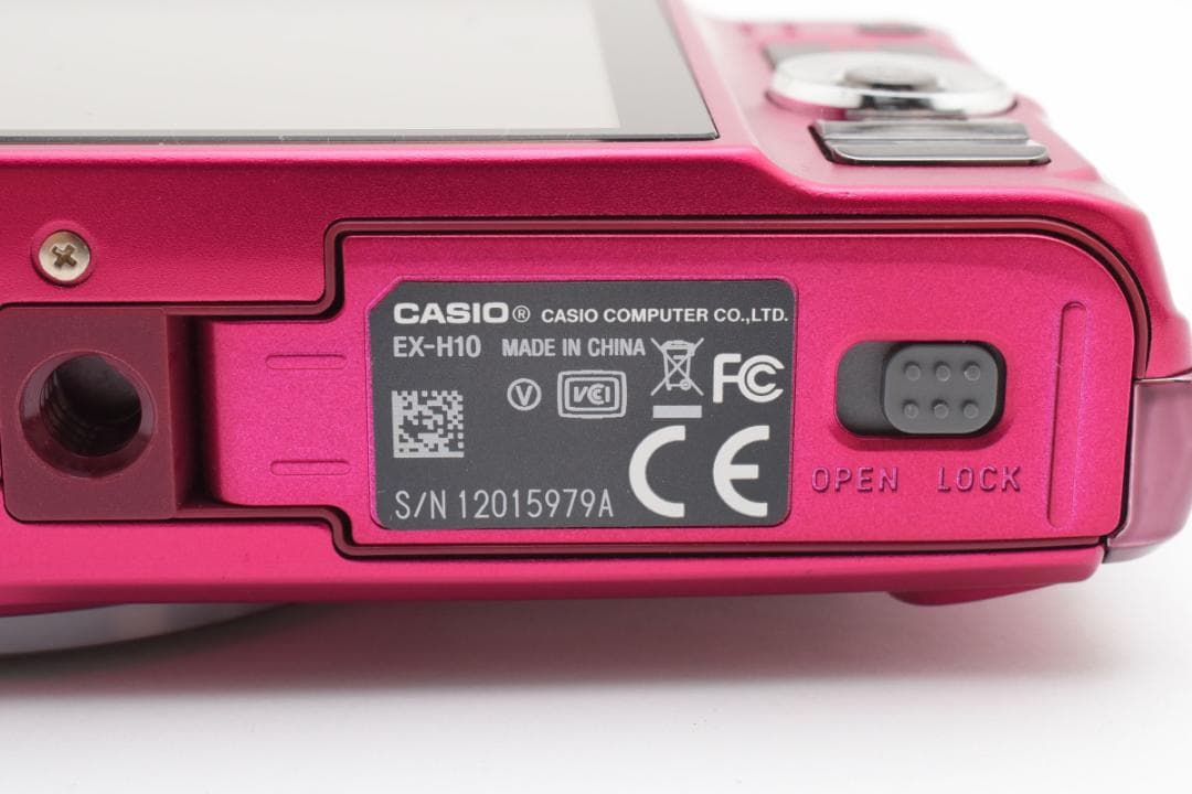 美品　カシオ　CASIO EXILIM EX-H10 ピンク ＃A311