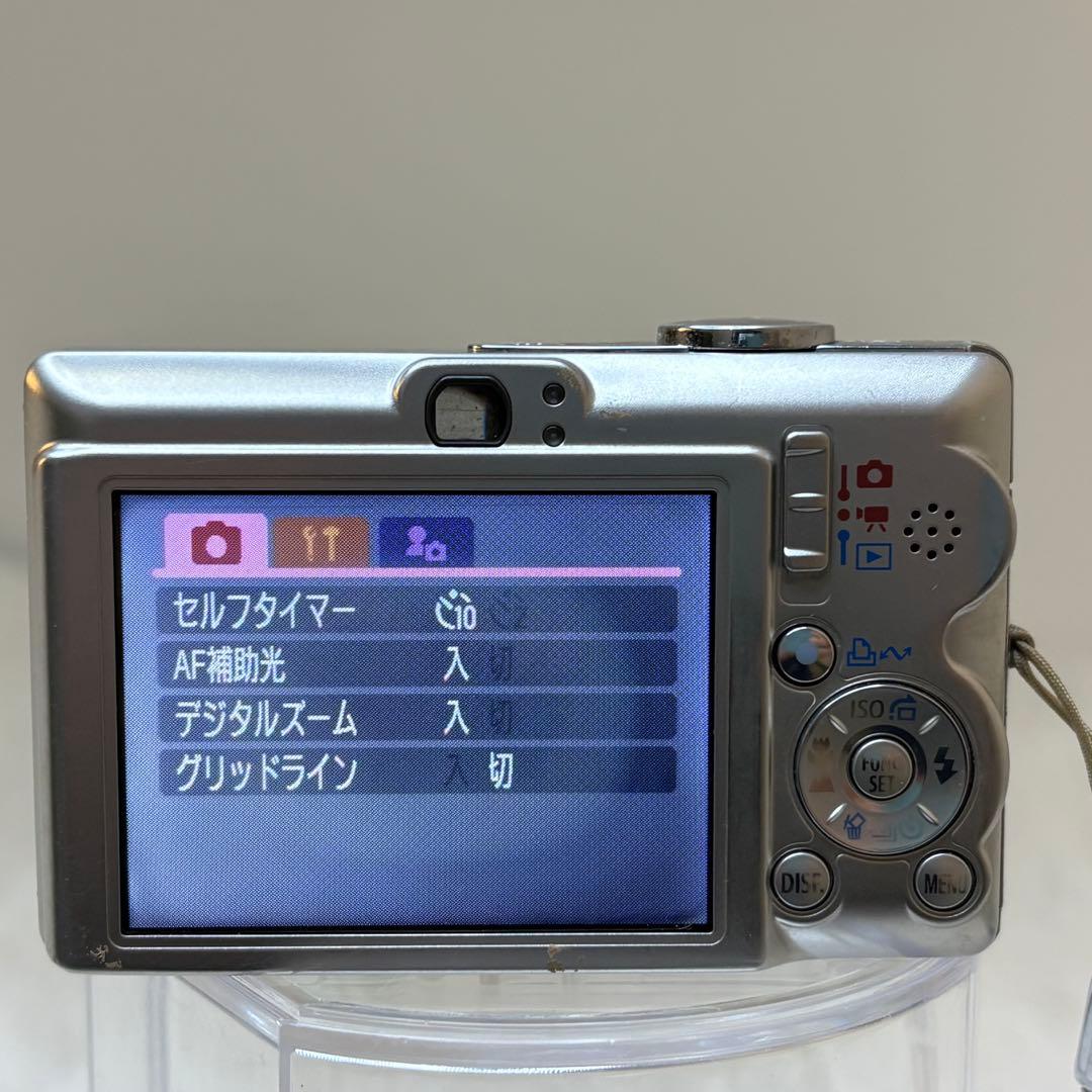 Canon カメラ　IXY 60 PC1158 シルバー　コンデジ　動作品